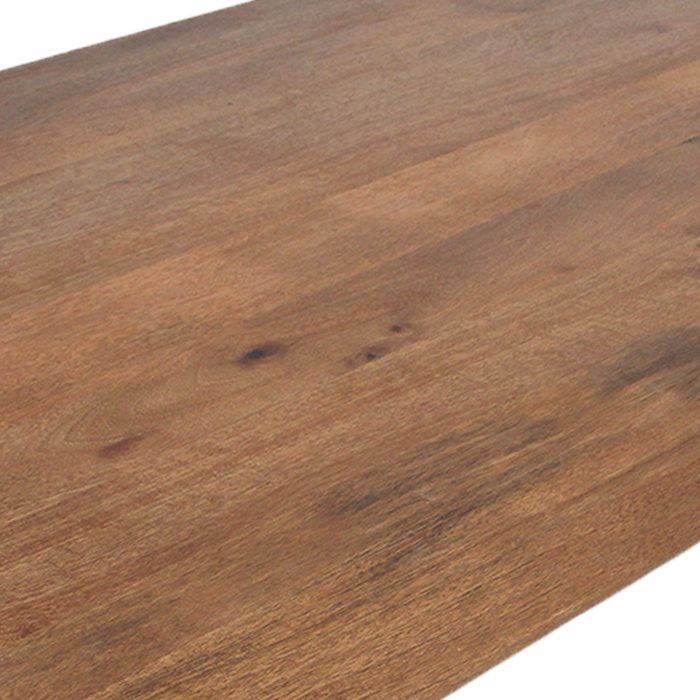 Eettafel Bullnose Teardrop Bruin 200 cm / Raw Materials