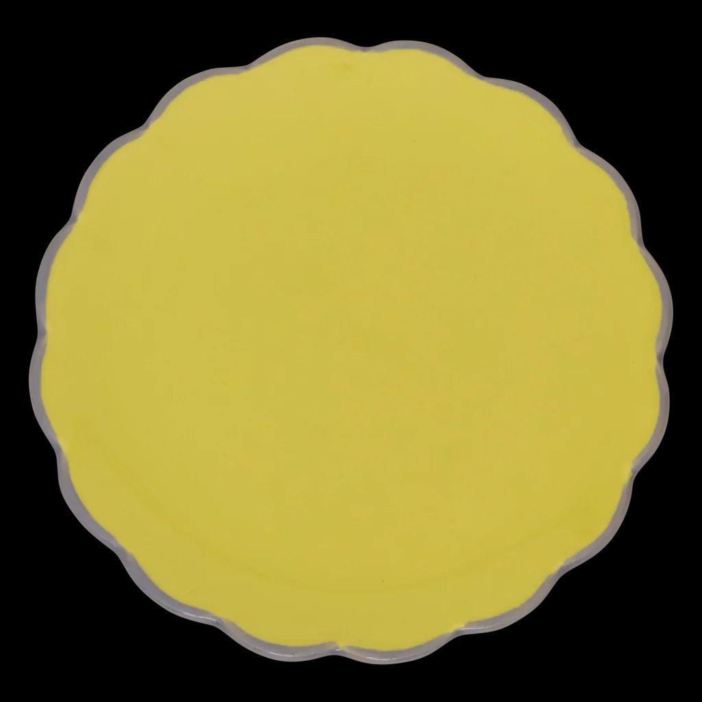 Good Morning Bord Gesculpteerd Limoengroen / Urban Nature Culture