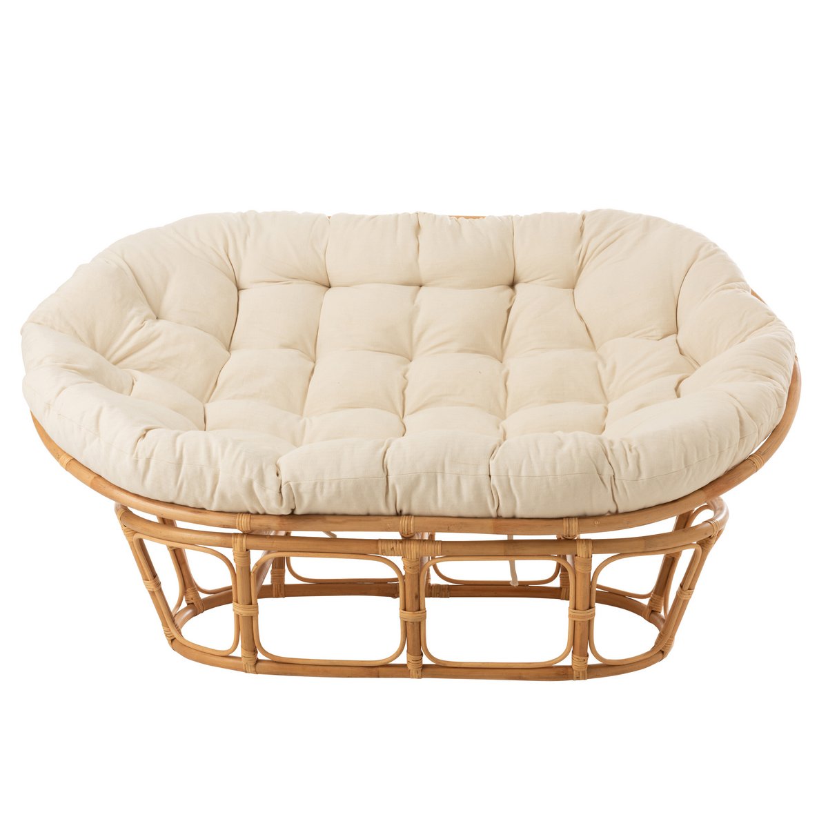 Rotan (Zetel met Kussen) Naturel Collection – J-LINE