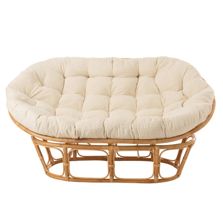 Rotan (Zetel met Kussen) Naturel Collection – J-LINE