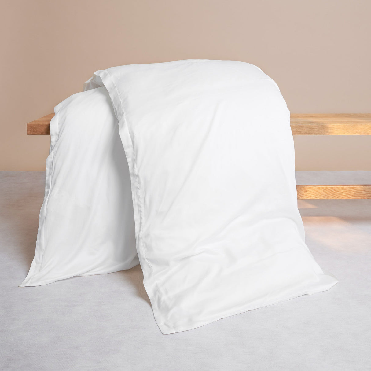 Dekbedovertrek Satijn - Wit (140×200 + 60×70) / Coco & Cici