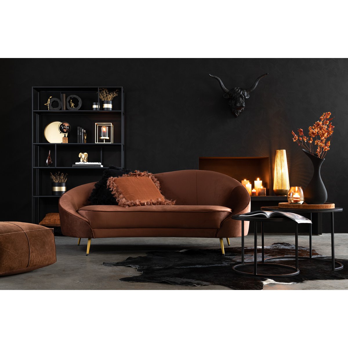 Sofa Elisabeth Brown Collection – J-LINE