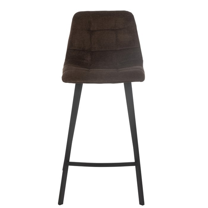 Barstoel Kent Donkerbruin (Set van 2) / J-LINE