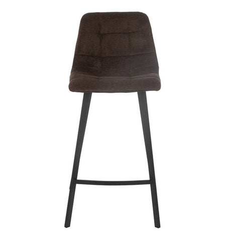 Barstoel Kent Donkerbruin (Set van 2) / J-LINE
