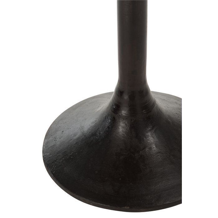 Eettafel Bar Rond Hout/Metaal (Naturel/Zwart) / J-Line