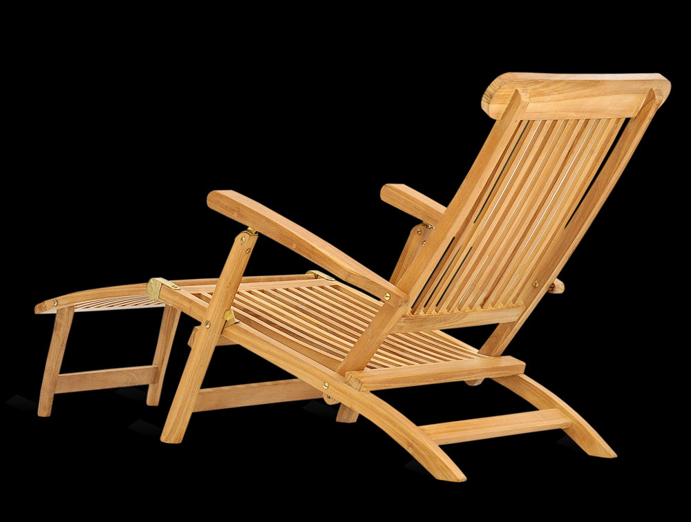 Tuin Ligstoel Lounge Teakhout / Benoa