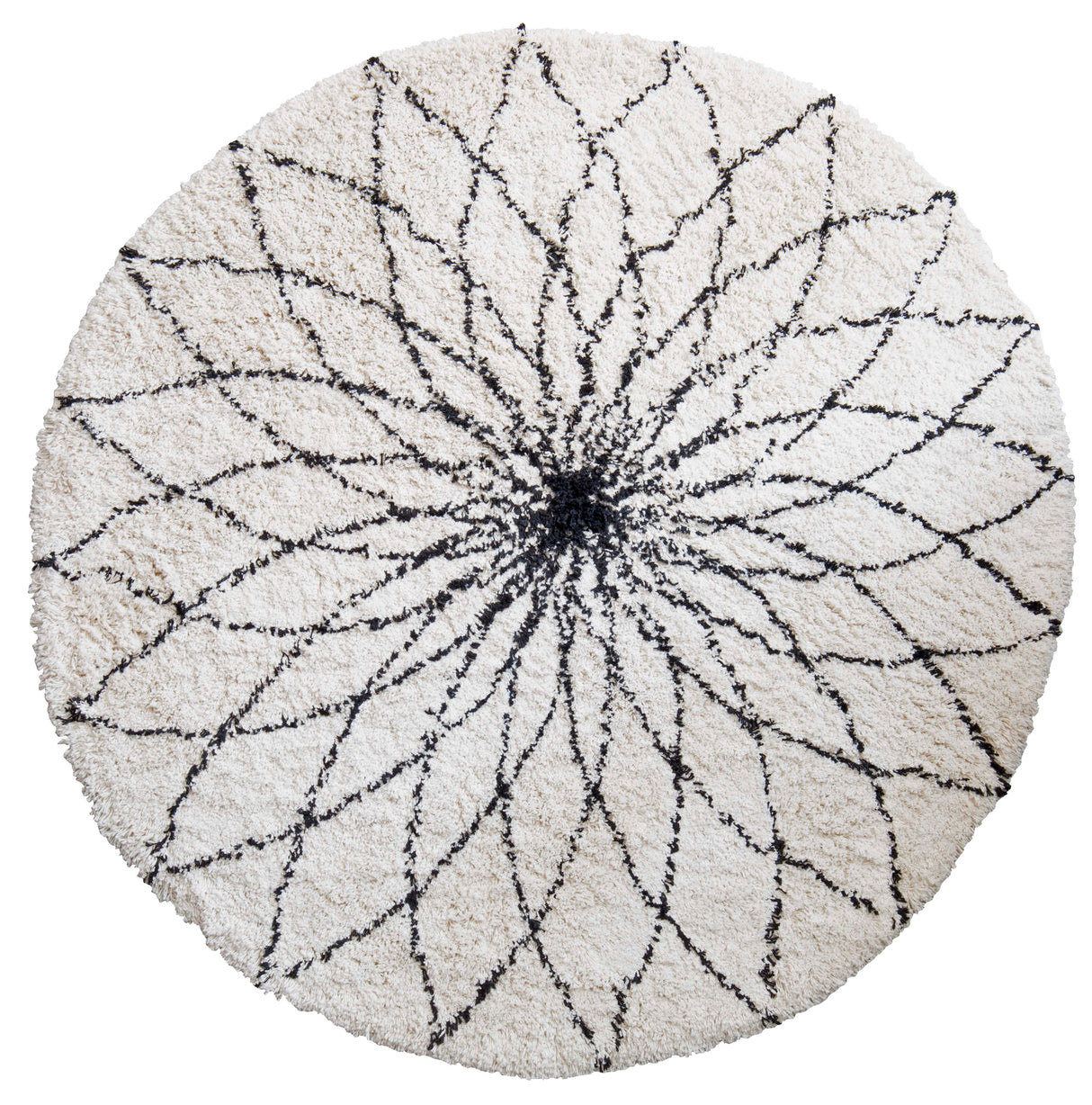 Flower Power Vloerkleed – Ø110 cm / KidsDepot