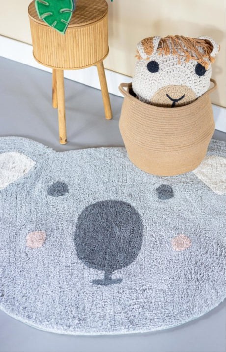 Cleo Vloerkleed – Koala Grijs / KidsDepot