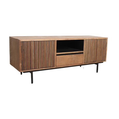 Rhythm TV-Meubel – Teakhout / Raw Materials