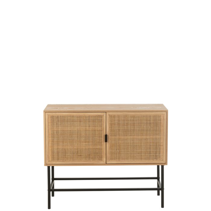 Kast Vierkant – Naturel/Zwart (Small) / J-Line