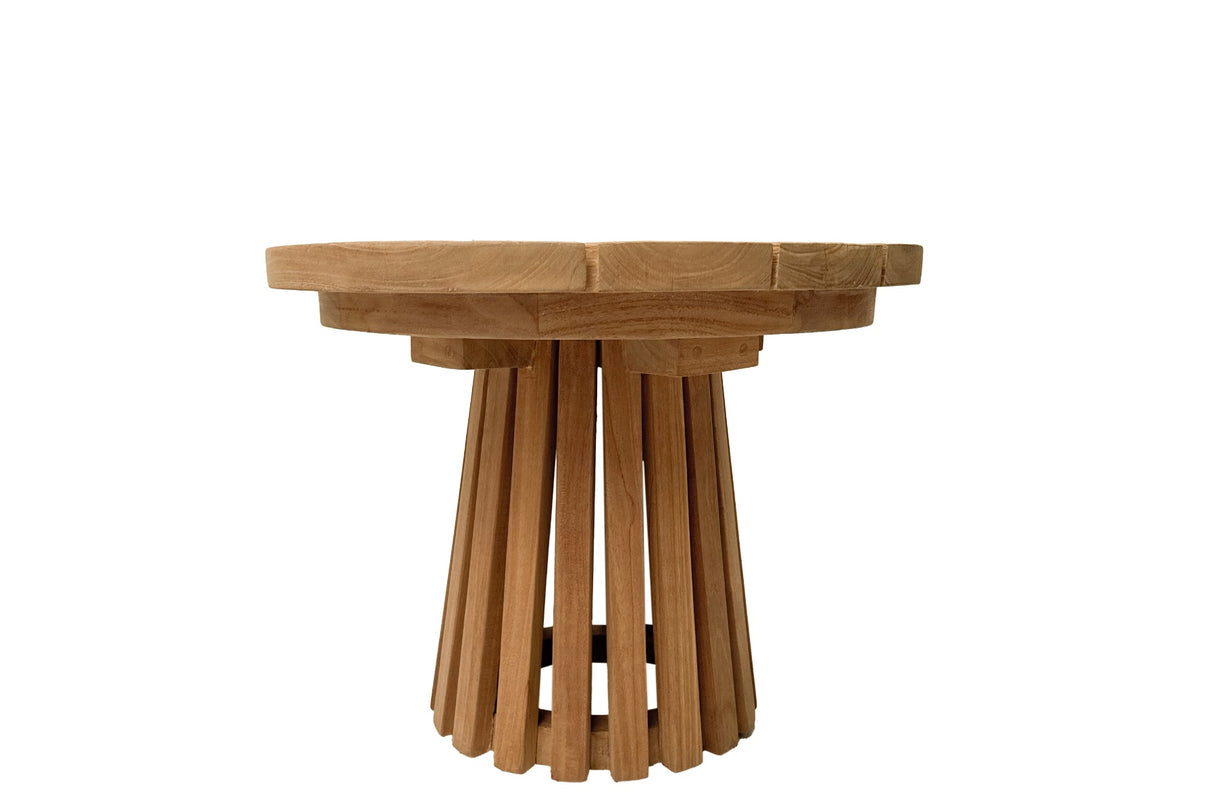 Cindo Buitentafel Teakhout (Ø50) / Livingfurn