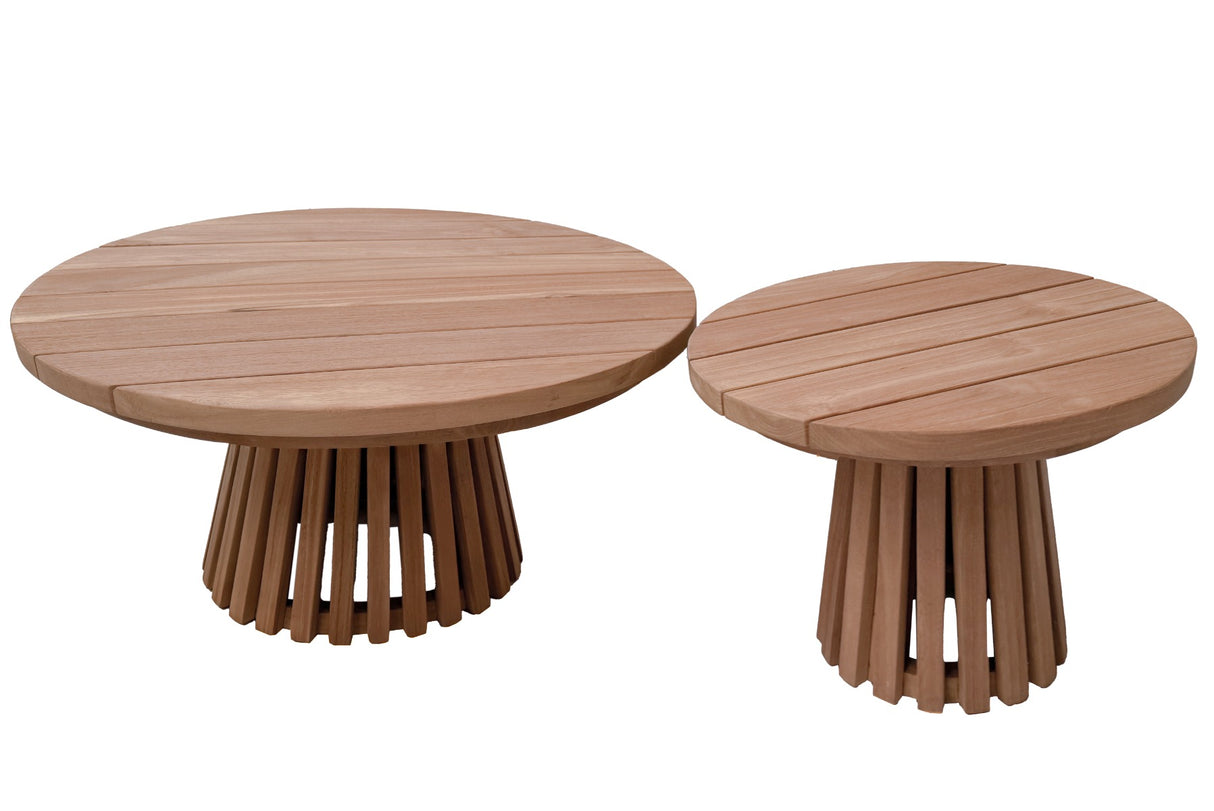 Cindo Buitentafel Teakhout (Ø50) / Livingfurn