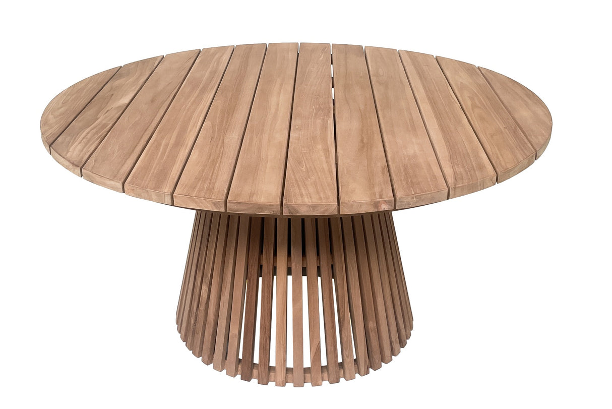 Cindo Buitentafel Teakhout (Ø150) / Livingfurn