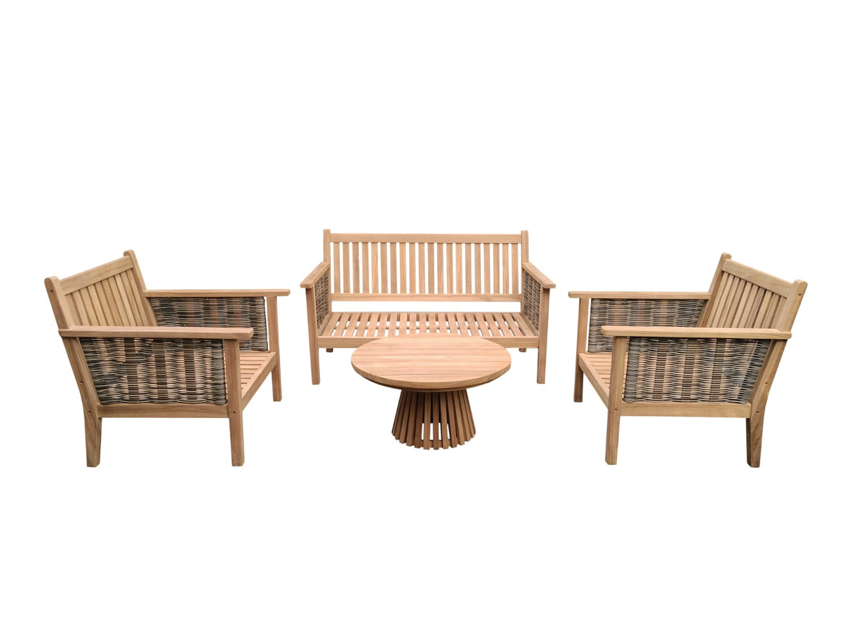 Malaga Tuinset Teakhout / Livingfurn