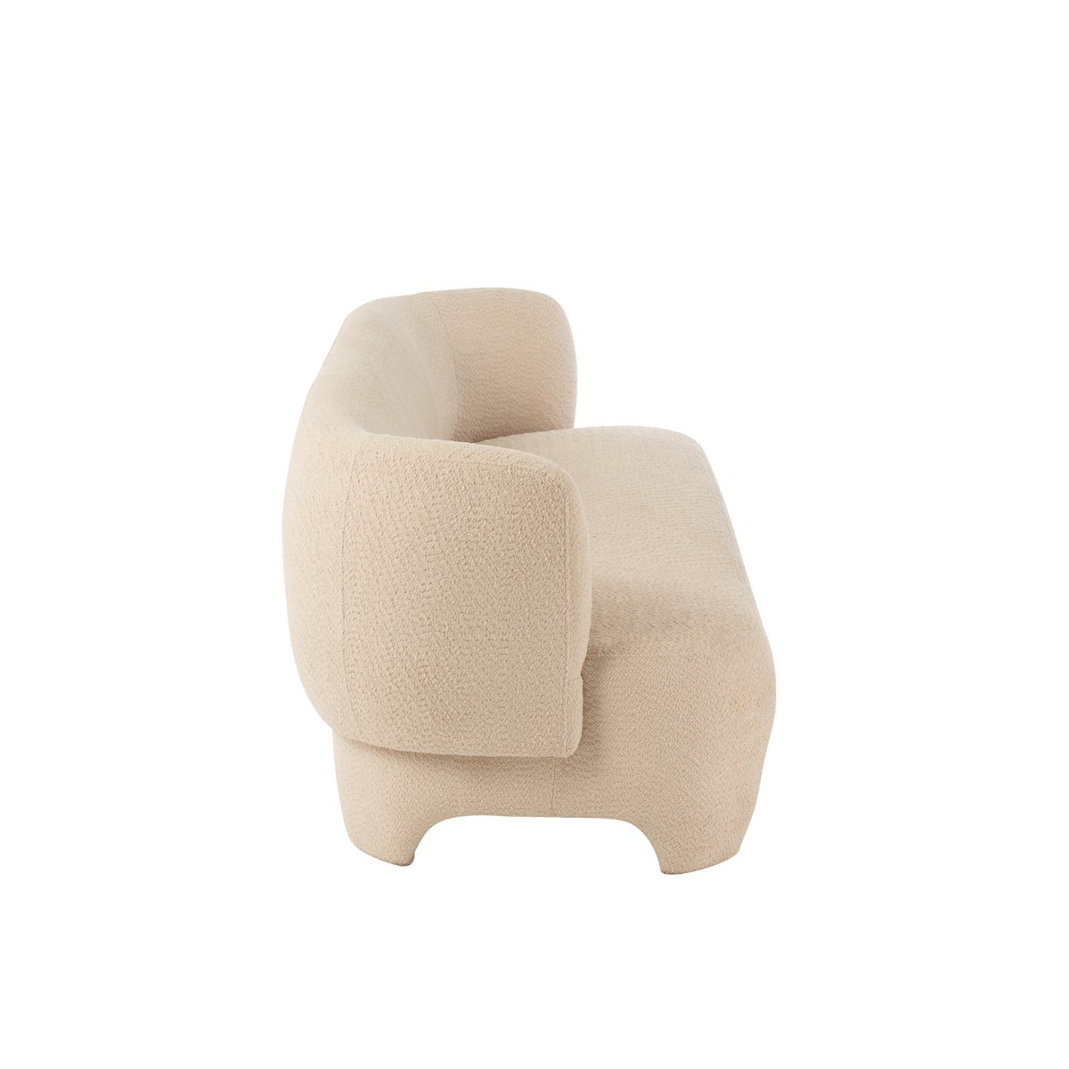 Zetel 2/3-Zits Gebreid - Wit / J-Line