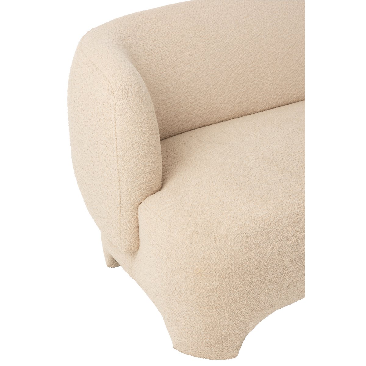 Zetel 2/3-Zits Gebreid - Wit / J-Line