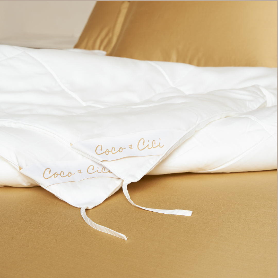 Zomerdekbed Satijn (240×220) / Coco & Cici