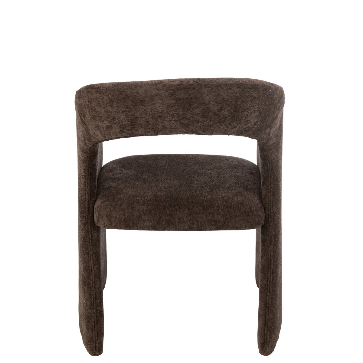 Fauteuil Anise Donkerbruin Textiel / J-Line