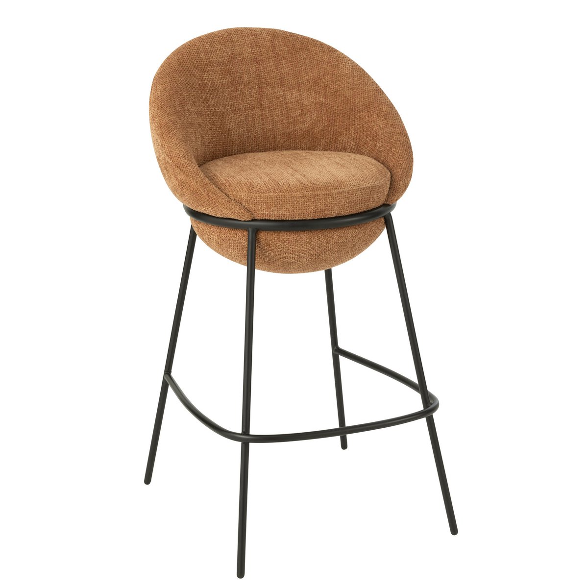 Barkruk Terracotta/Zwart (Set van 2) / J-Line