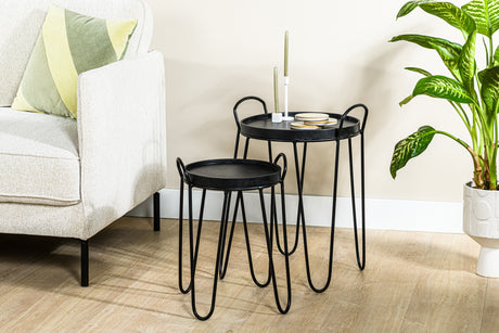 Bijzettafels A340 Zwart (Set van 2) / Profurn