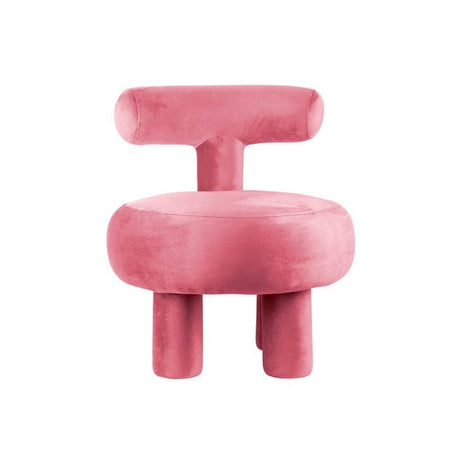 Abrazo Fauteuil Fluweel Roze / Leitmotiv