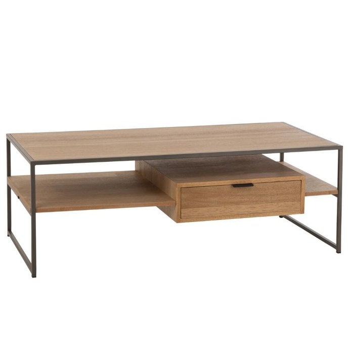 TV Kast Naturel Hout & Metaal / J-Line