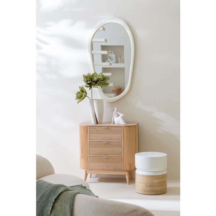 Kast Rond – Dennenhout Naturel (Large) / J-Line