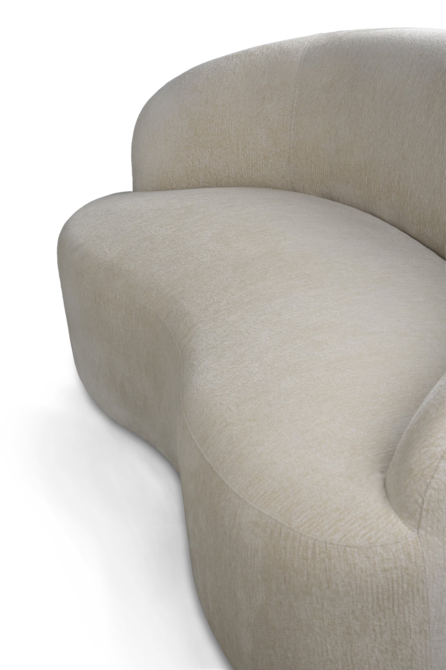 Bohne Cream - Luxe Organische Tweezitsbank - PTMD