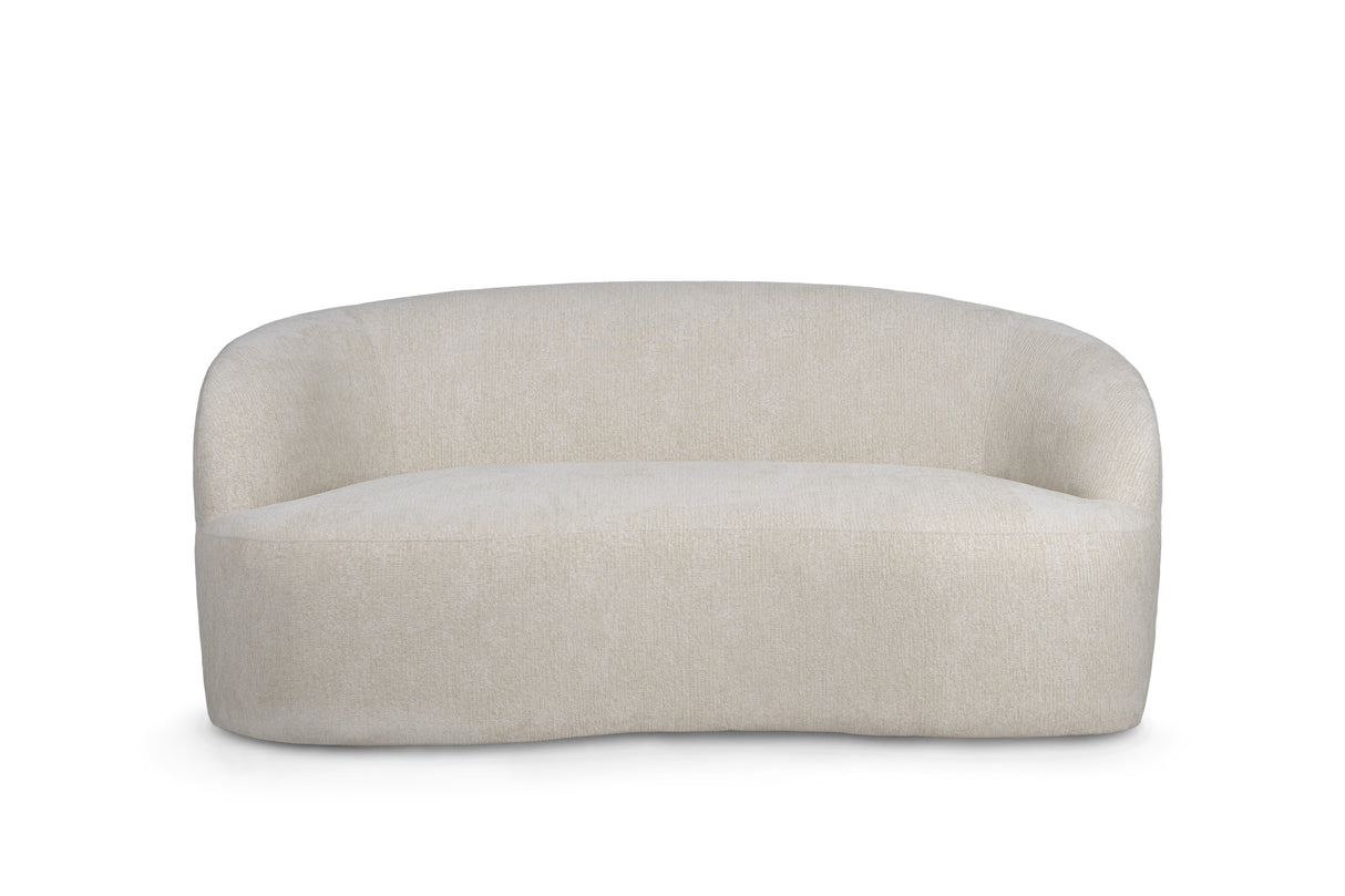 Bohne Cream - Luxe Organische Tweezitsbank - PTMD