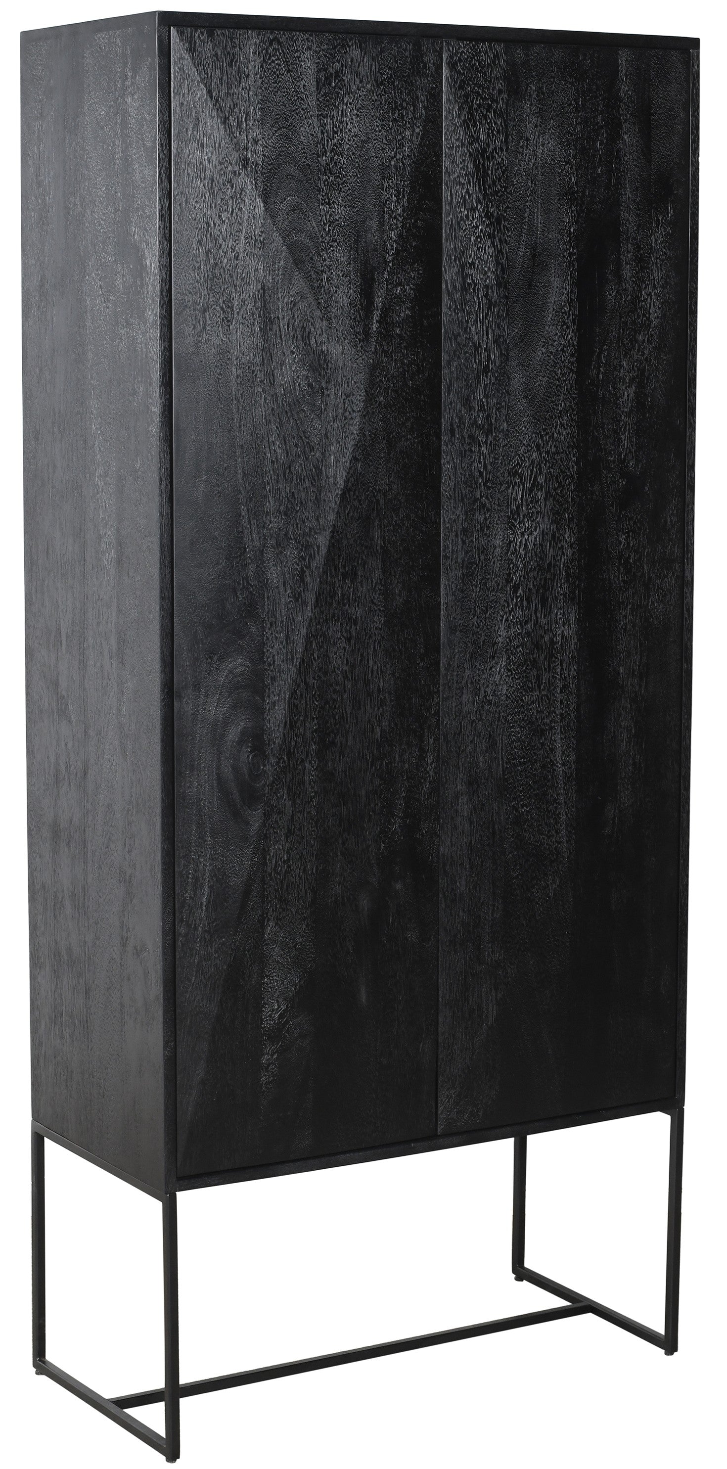 Onyx Black - Wandkast met 2 Deuren - PTMD