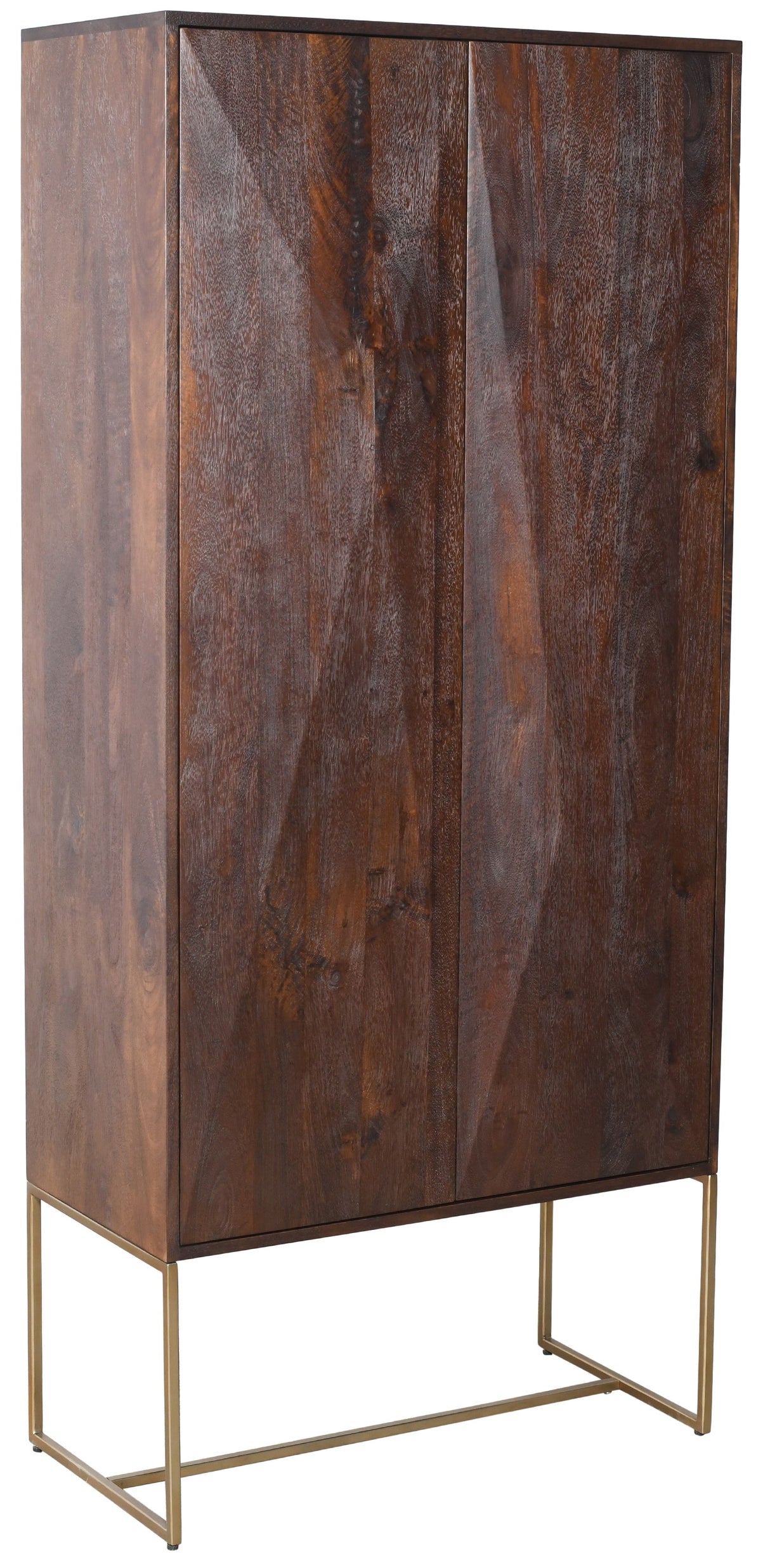 Onyx Brown - Wandkast met 2 Deuren - PTMD