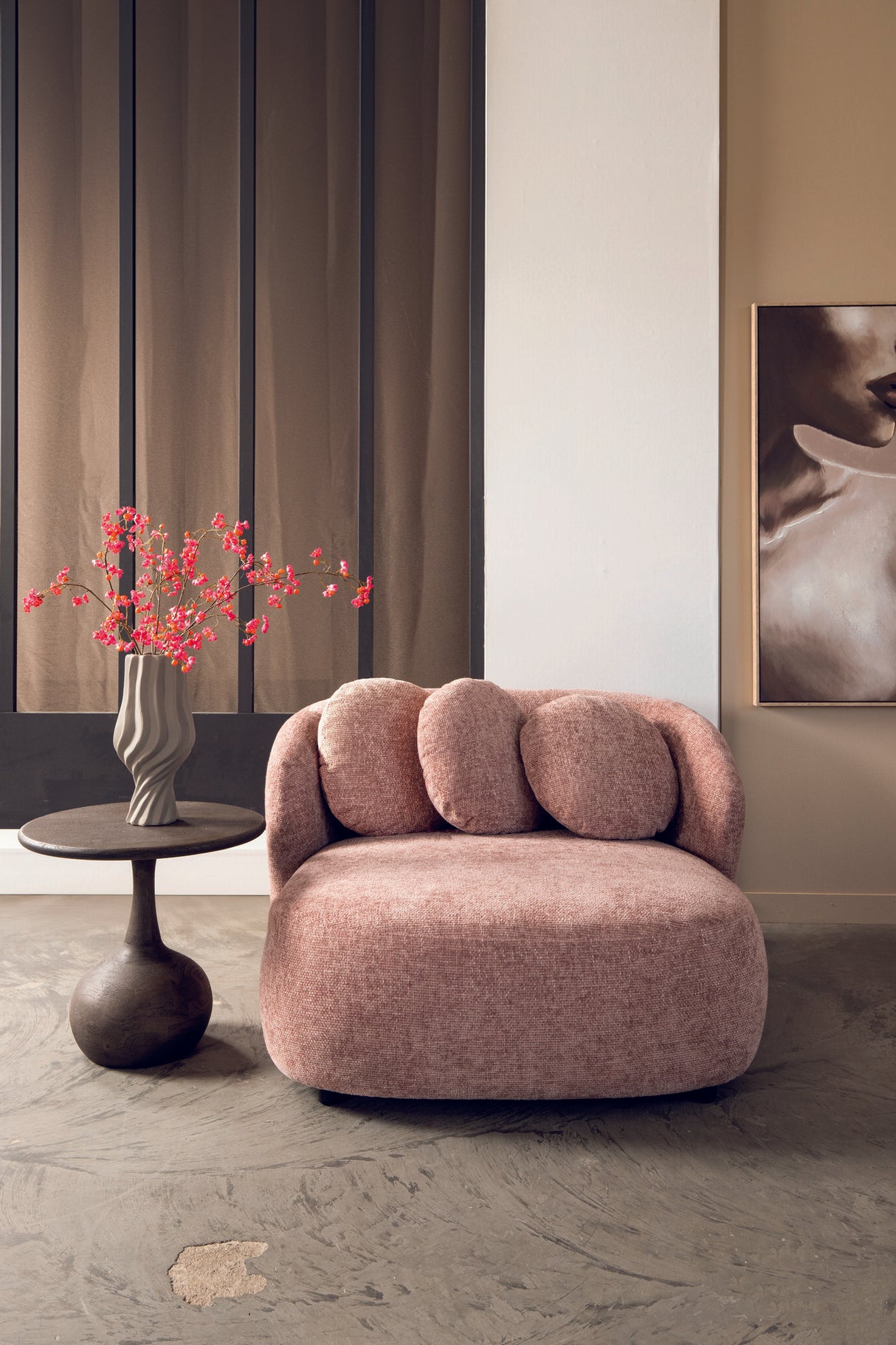 Aphrodite Pink - Loveseat Flamingo - PTMD