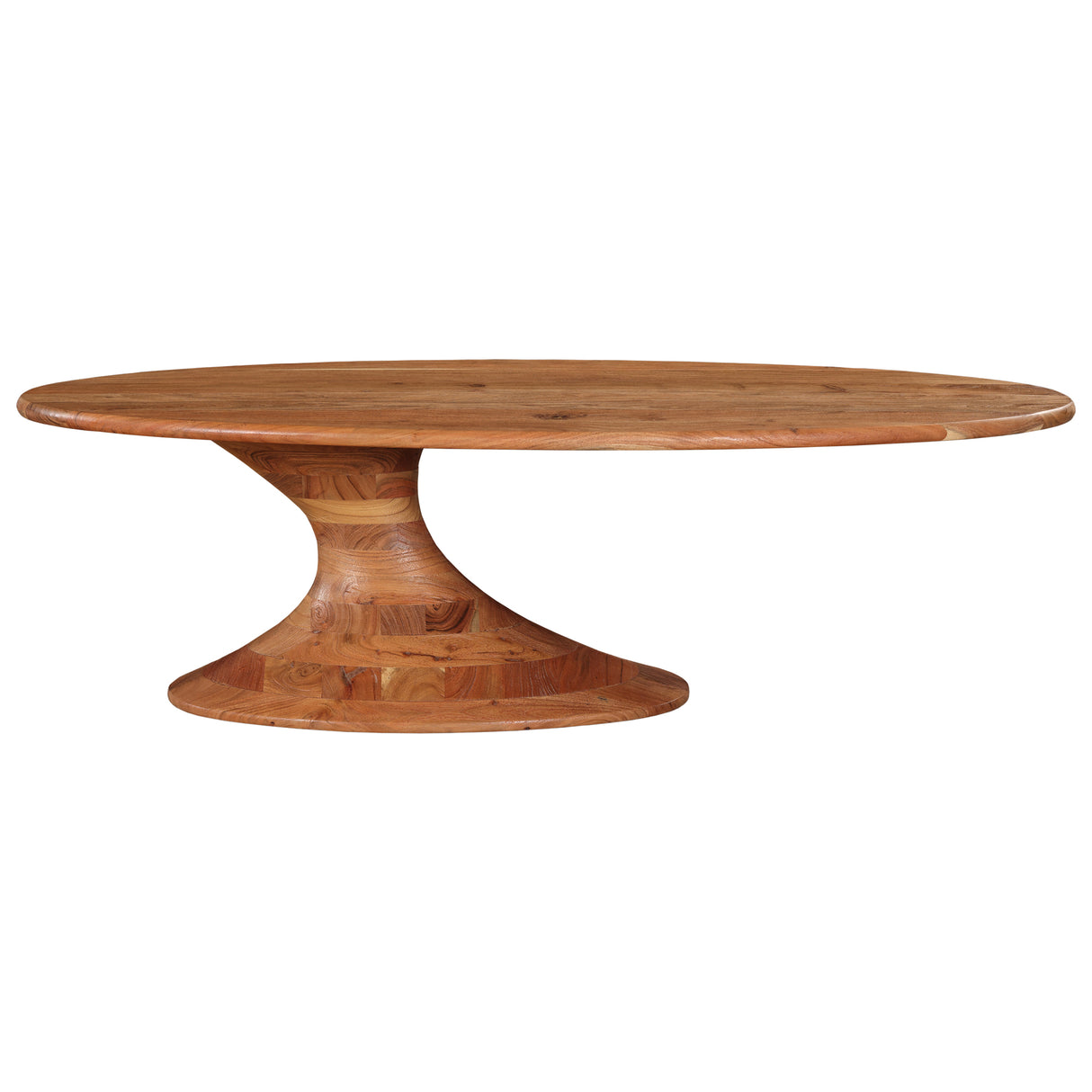 Nemo Natural - Ovale Eettafel van Acaciahout (220 cm) - PTMD
