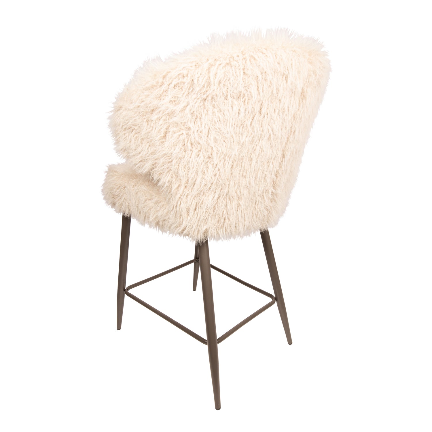 Ares Hair Beige - Barstoel (Set van 2) - PTMD