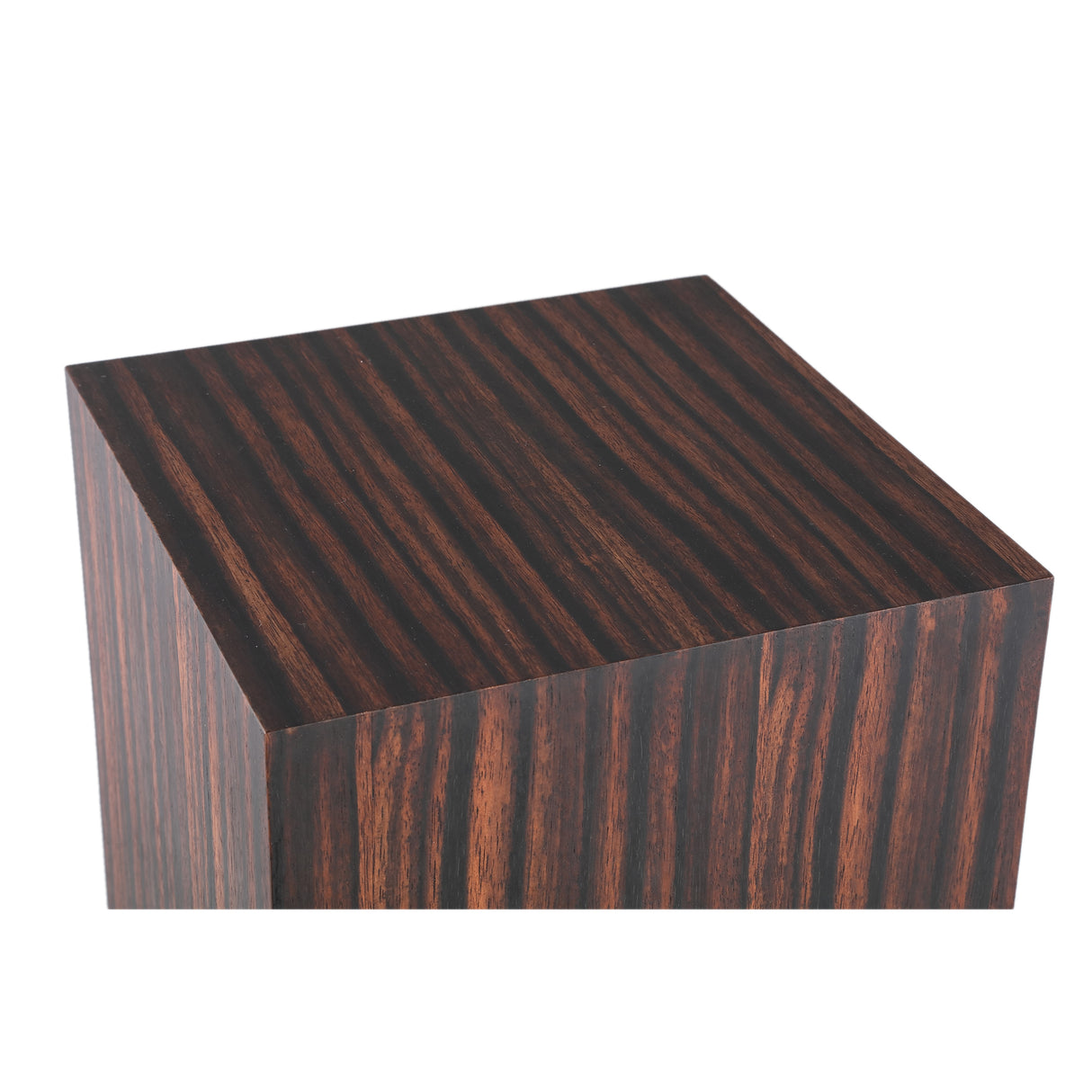 Tiess Wooden Veneer - Luxe Designzuilen in Zwart & Bruin - PTMD