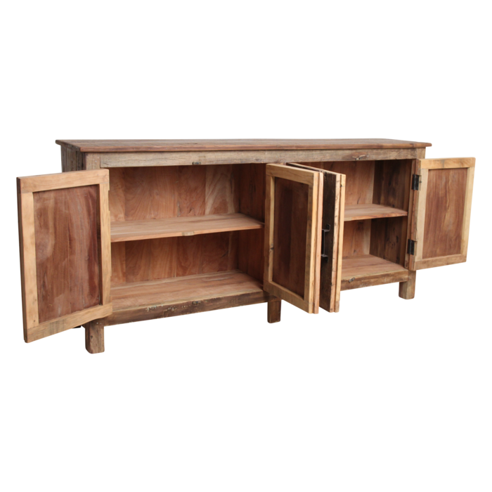 Farmwood Dressoir – 4 Deuren / Raw Materials