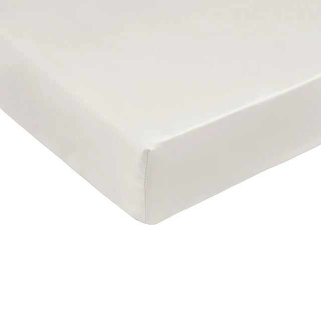 Hoeslaken Satijn - Satijnwit (210×210×30) / Coco & Cici