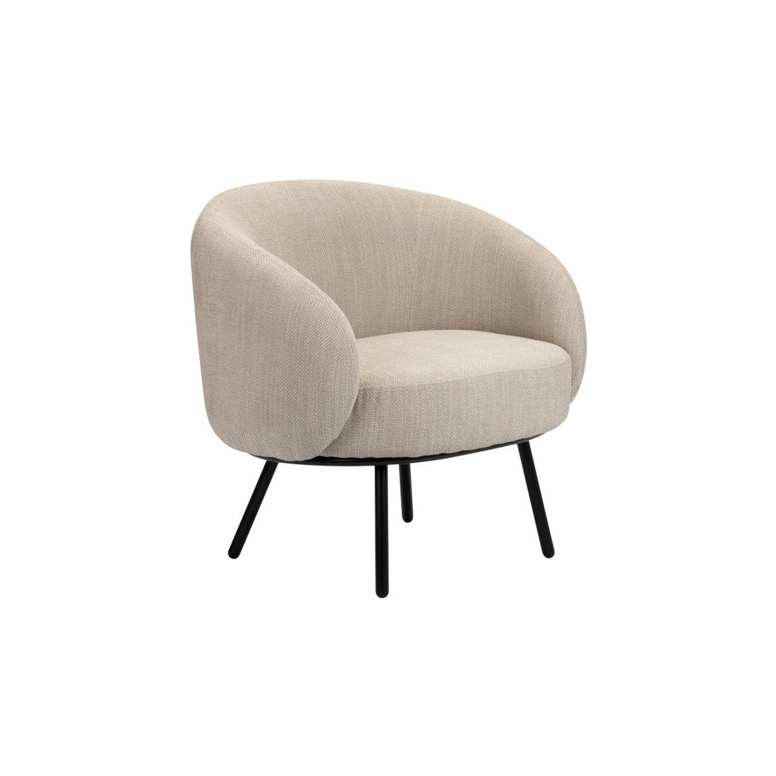 Lounge Chair Mars (77 x 67 x 73,5 cm) Beige Collection – POLE TO POLE