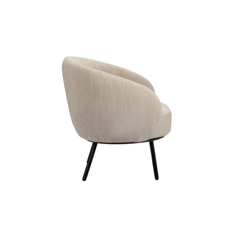 Lounge Chair Mars (77 x 67 x 73,5 cm) Beige Collection – POLE TO POLE