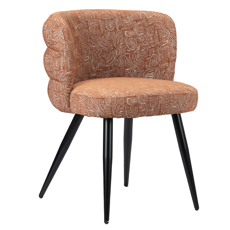 Cloud Chair Safiya Terracotta  - Eetkamerstoel / POLE TO POLE