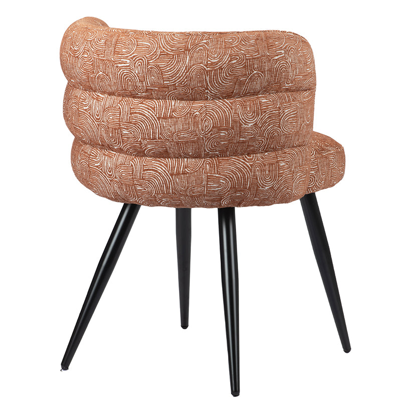 Cloud Chair Safiya Terracotta  - Eetkamerstoel / POLE TO POLE