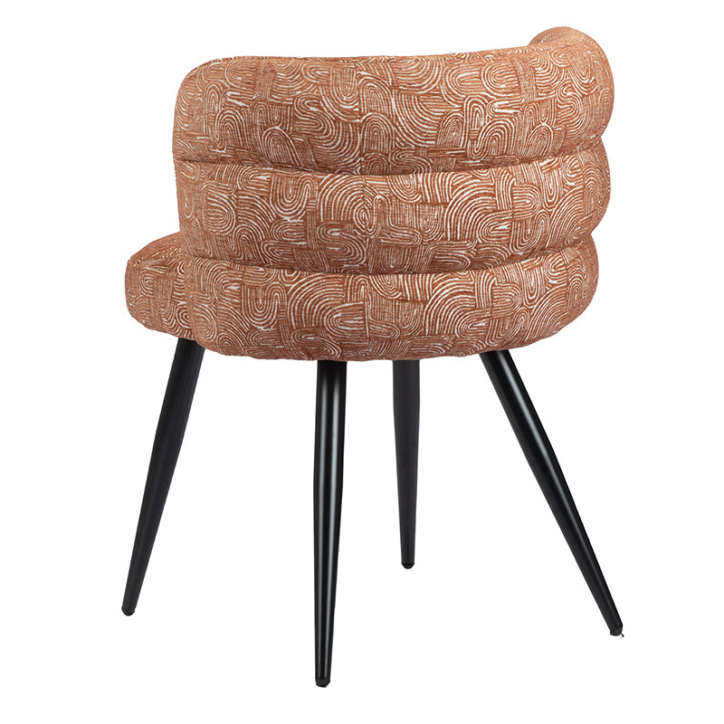 Cloud Chair Safiya Terracotta  - Eetkamerstoel / POLE TO POLE