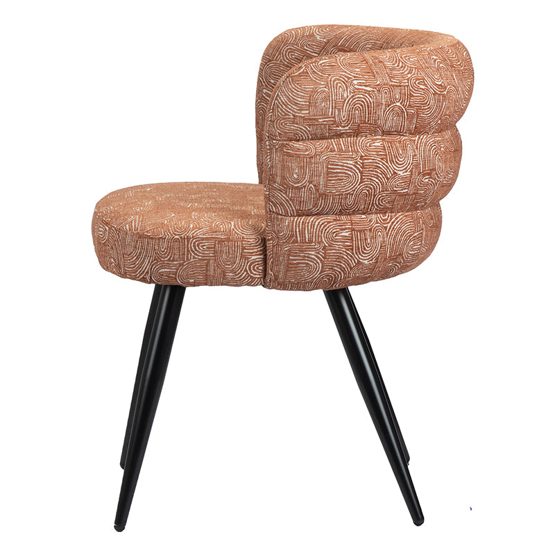 Cloud Chair Safiya Terracotta  - Eetkamerstoel / POLE TO POLE