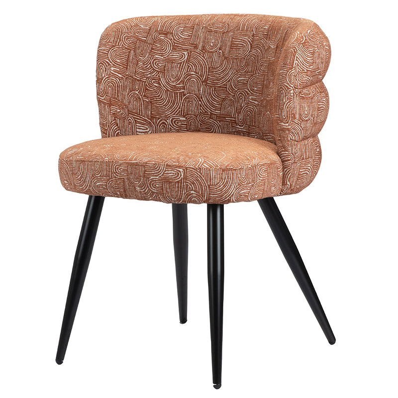 Cloud Chair Safiya Terracotta  - Eetkamerstoel / POLE TO POLE