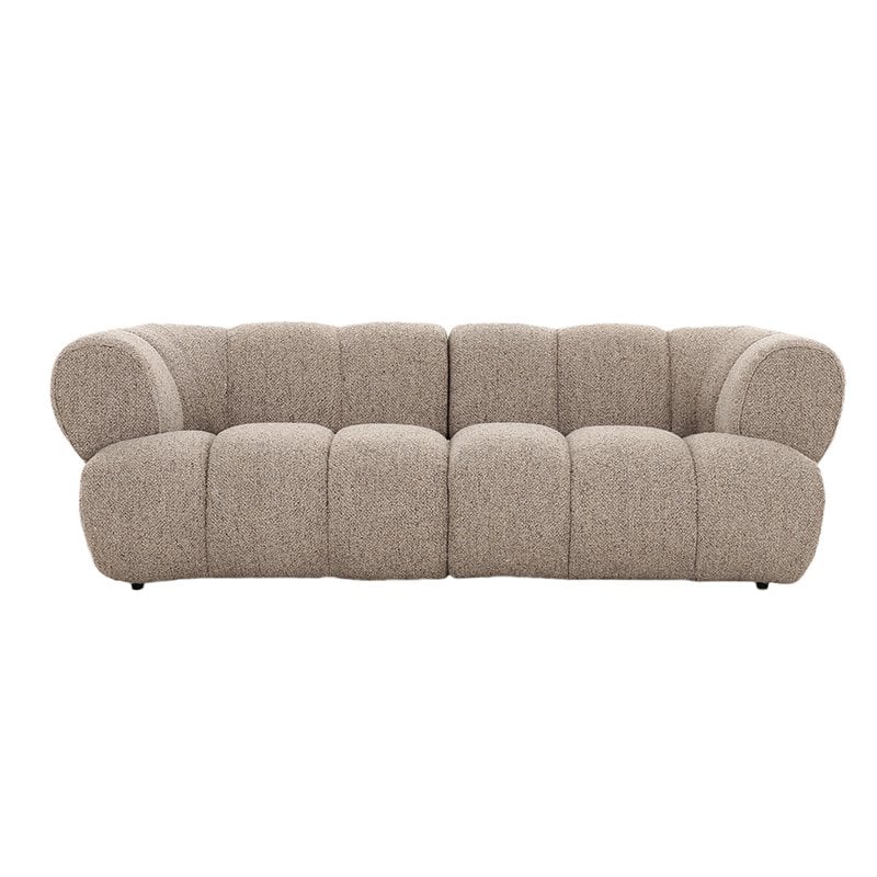 Bank New York (2,5-Zits) Sand Bouclé Collection – POLE TO POLE