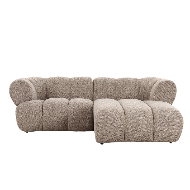 Bank New York (2,5-Zits) Sand Bouclé Collection – POLE TO POLE