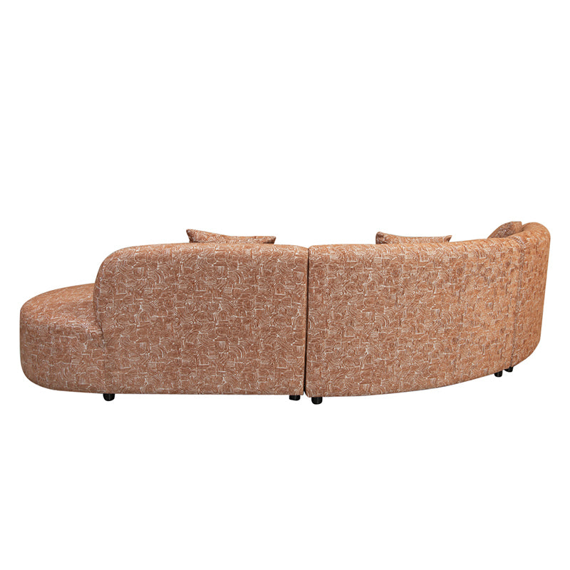 Bank Marbella 4-Zits Safiya Terracotta / Pole To Pole