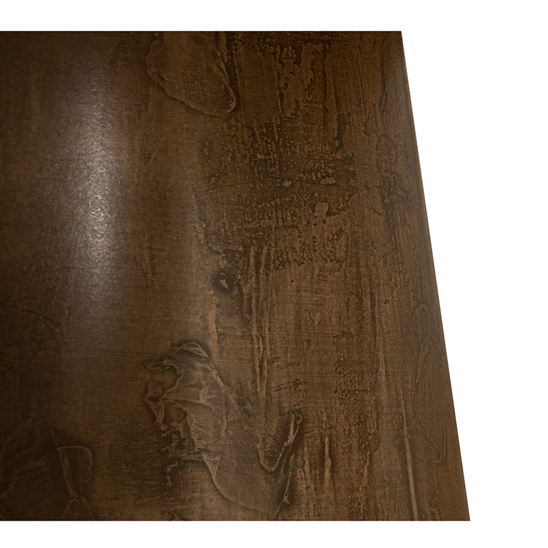 Forge Ronde Eettafel (Ø 120 cm) Vloeibaar Messing - POLE TO POLE