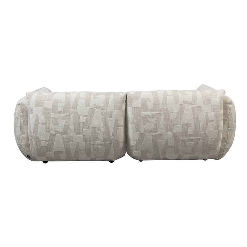 Bank Amsterdam 2,5-Zits Wit Glyphs / Pole To Pole