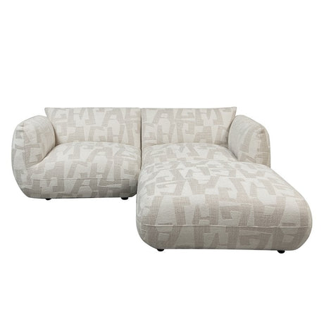 Bank Amsterdam (2,5-Zits + Ottoman) Glyphs Collection – POLE TO POLE